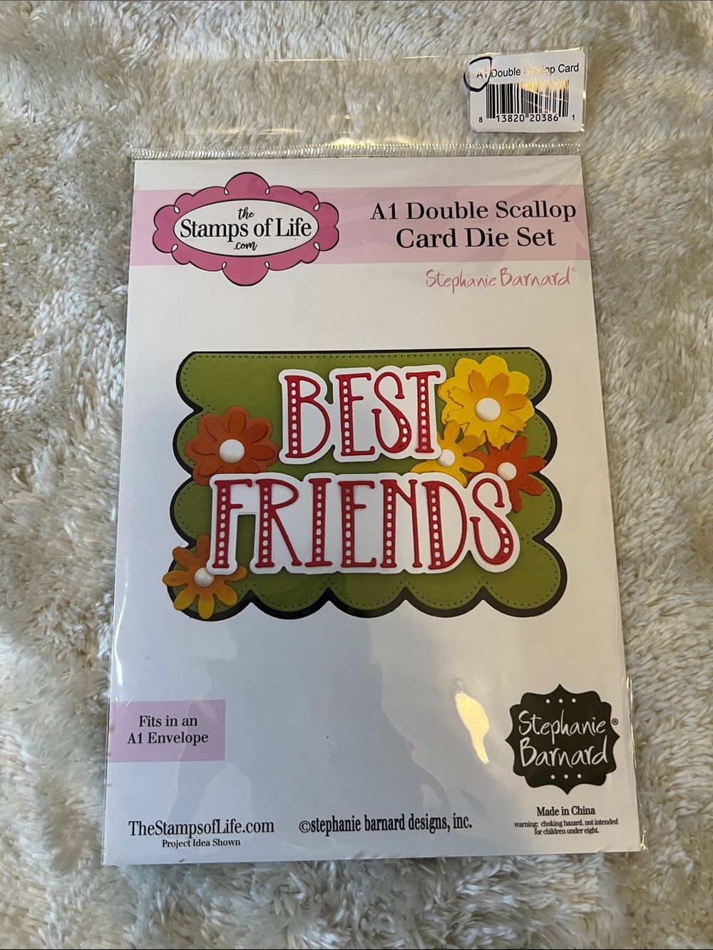The Stamps of Life A1 Double Scallop Card Die Set